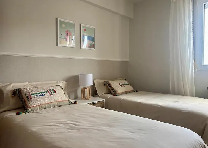 Vistas Al Mar, A 1 Min De La Playa, Terraza, Wifi Апартаменты