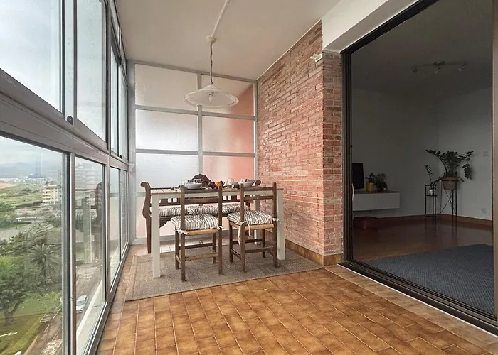 Vistas Al Mar, A 1 Min De La Playa, Terraza, Wifi דירה